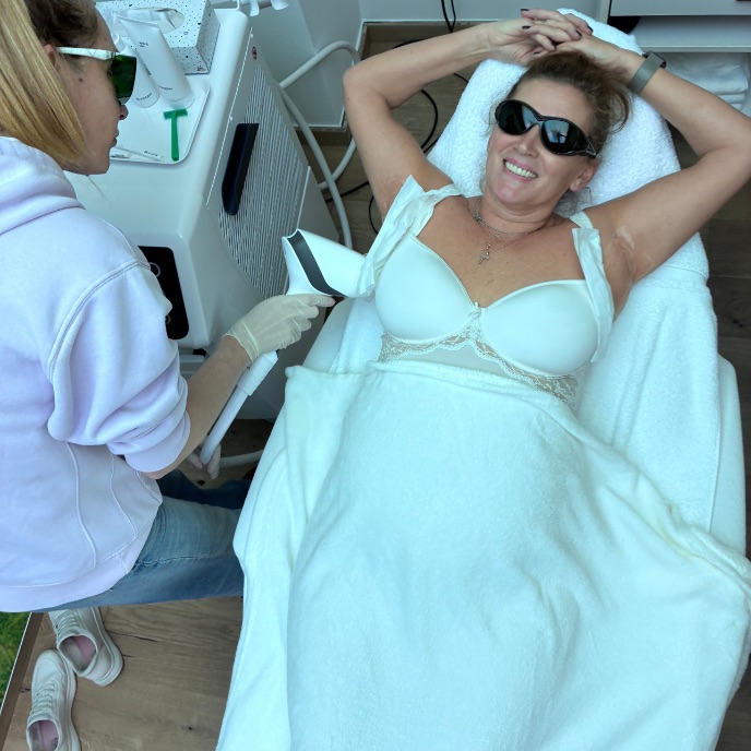 Wartebereich im La Belle Beauty Studio Hilden