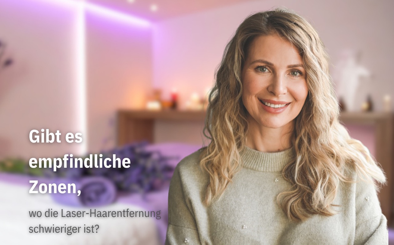 Sanfte Haarentfernung an Armen mit Diodenlaser
