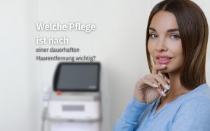 Schmerzfreie Haarentfernung mit modernem Laser